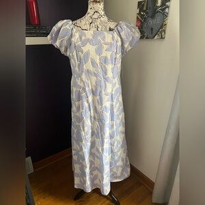 A New Day Puffy Sleeve Summer Dress NWT